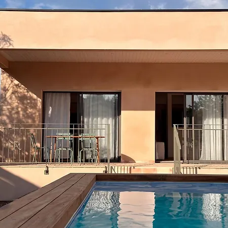 Familiale Avec Piscine Hyper Centre 빌라 *