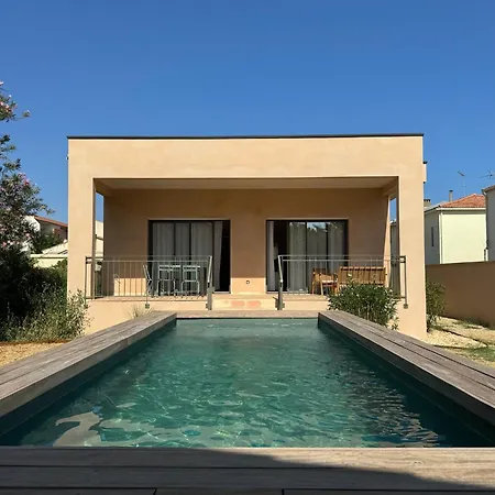 Villa Familiale Avec Piscine Hyper Centre Valras-Plage