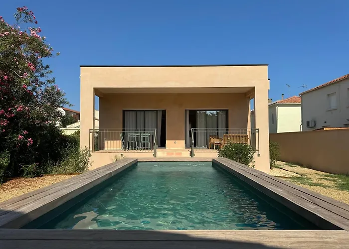 Villa Familiale Avec Piscine Hyper Centre Valras-Plage
